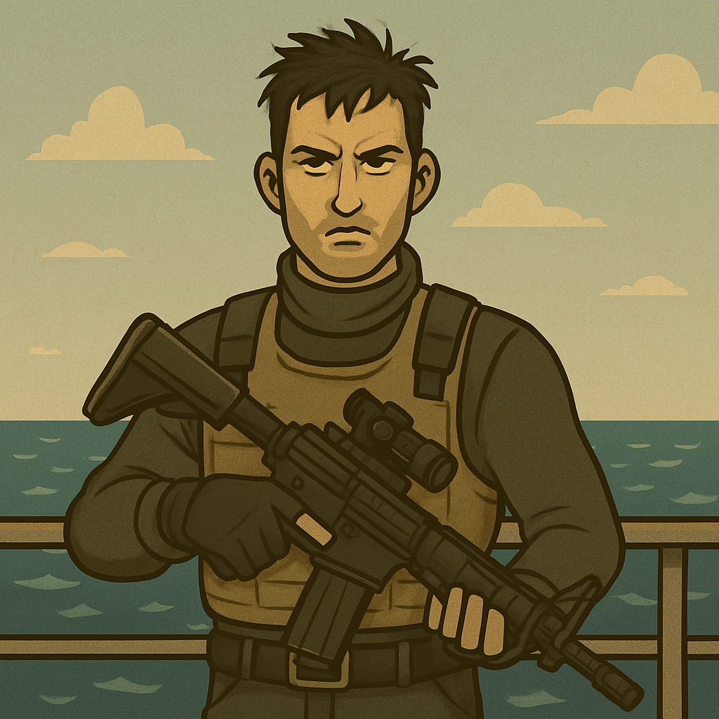 Sebastian Starboard - Tactical Weapons Expert